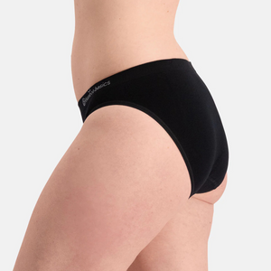 3 pak bambus tai trusser seamless i sort fra Bamboo Basics billede 4