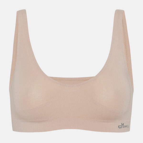 Rose nude bambu bh ​​utan vaddering