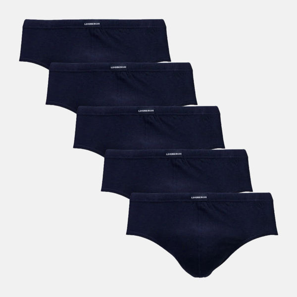 5-pack marinblå herrkalsonger