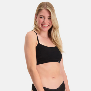 2 pak Sort bambus Top fra Bamboo Basics