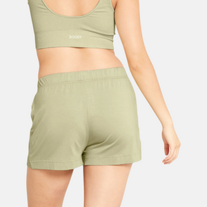 Grøn bambus natshorts fra Boody