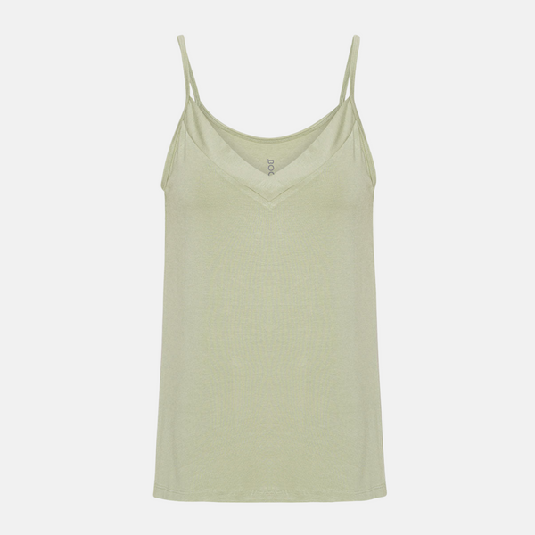 Ljusgrön natttopp i bambu