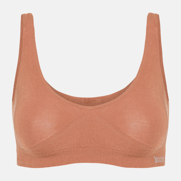 Tan nude bambu bh ​​utan vaddering