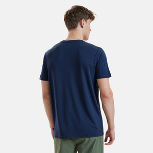 Blå bambus T-shirt fra Resteröds