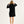Sort bambus hoodie kjole fra JBS of Denmark