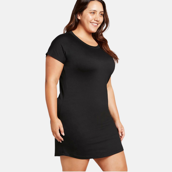 Nattlinne i svart bambu