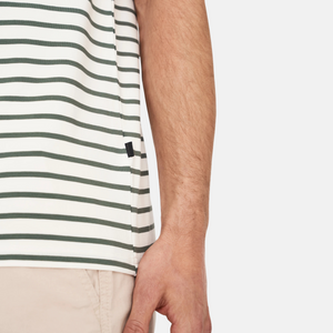 Stribet bambus T-shirt fra Resteröds