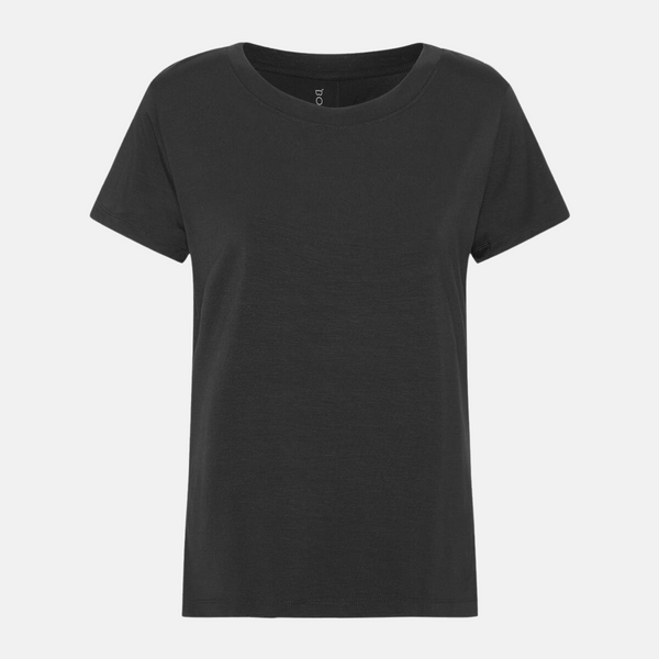 Svart lounge T-shirt i bambu