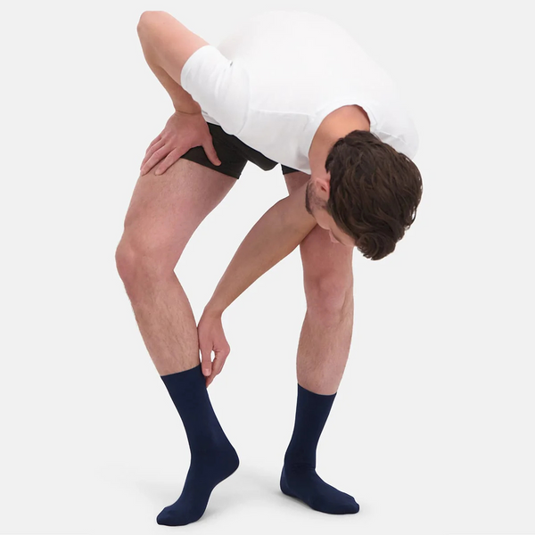 Beau bambu strumpor - Marinblå 10-pack