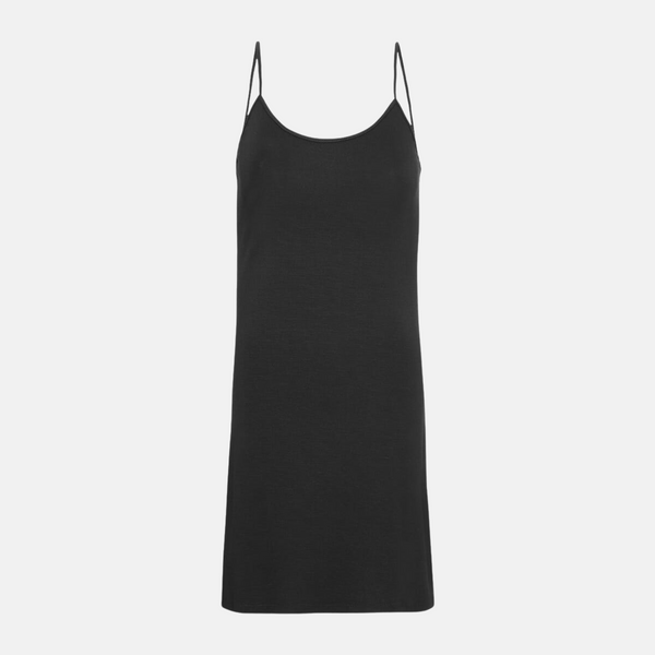 Svart bambu underkjol