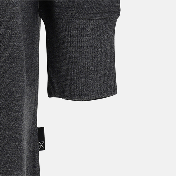 Mörkgrå huvtröja i bambu