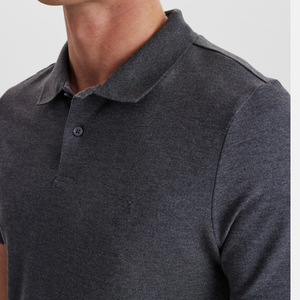 Grå bambus Polo Shirt fra JBS of Denmark