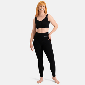 Sort bambus Leggings fra Bamboo Basics