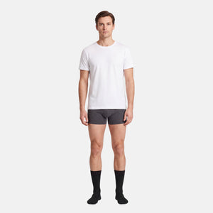 5 par dark navy bambus strømper fra Lindbergh – model helfigur
