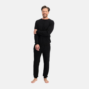 Dean Sort bambus sweatpants fra Bamboo Basics