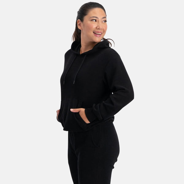 Gaby bambu hoodie svart