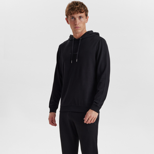 Sort bambus hoodie fra JBS of Denmark