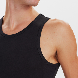 2 pak sort bambus tank top fra JBS billede 3