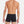 6 pak sort bambus underbukser fra Jack & Jones på model bagfra