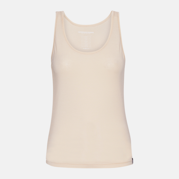 Creme Bambus Tank Top 2-Pak