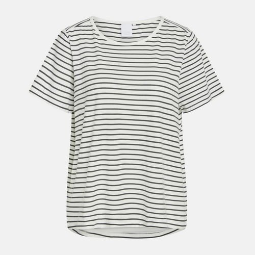 Stribet bambus T-shirt fra CCDK