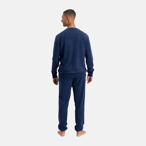 Blå bambus joggingsæt fra Bamboo Basics