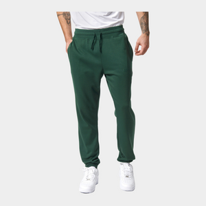 Grøn bambus sweatpants med logo fra Copenhagen Bamboo