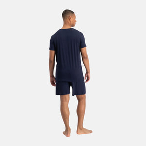 Nolan Blå pyjamas sæt fra Bamboo Basics