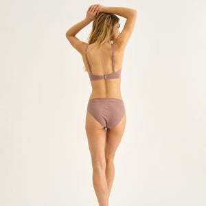 Taupe bambus trekant BH fra JBS of Denmark