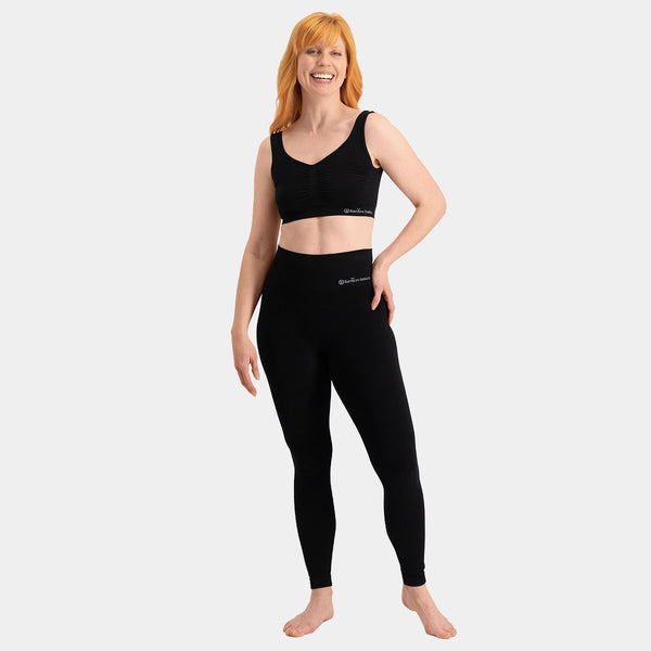 Claire Bamboo Leggings - Svart 1 pack