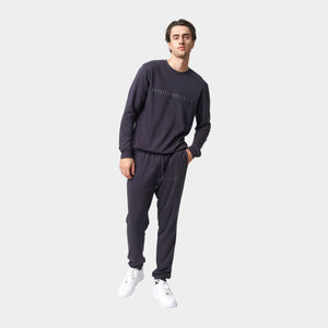 Grå bambus joggingsæt med logo fra Copenhagen Bamboo