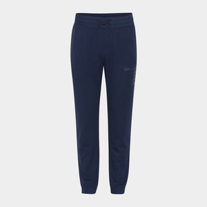 Blå bambus joggingsæt med logo fra Copenhagen Bamboo