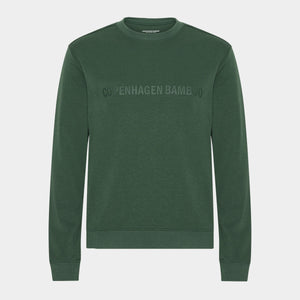 Grøn bambus joggingsæt med logo fra Copenhagen Bamboo