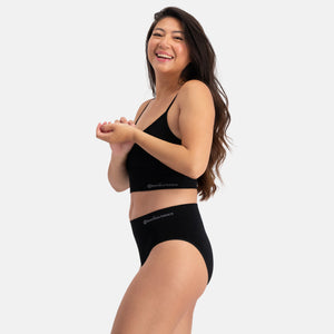 Sort bambus BH fra Bamboo Basics