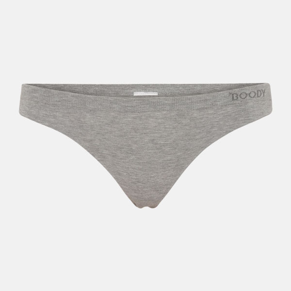 Ljusgrå g-stringstrosor i bambu