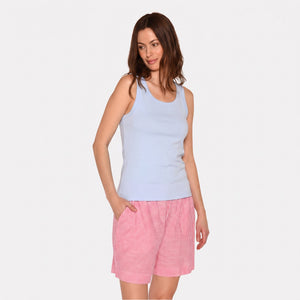 Lyseblå bambus Tank Top fra CCDK