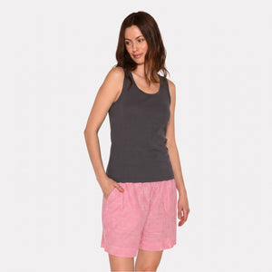 Grå bambus Tank Top fra CCDK
