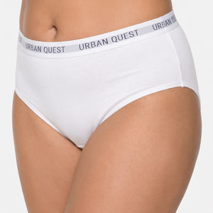 3 pak Hvid bambus Maxi trusse fra Urban Quest