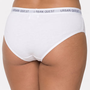 3 pak Hvid bambus Maxi trusse fra Urban Quest