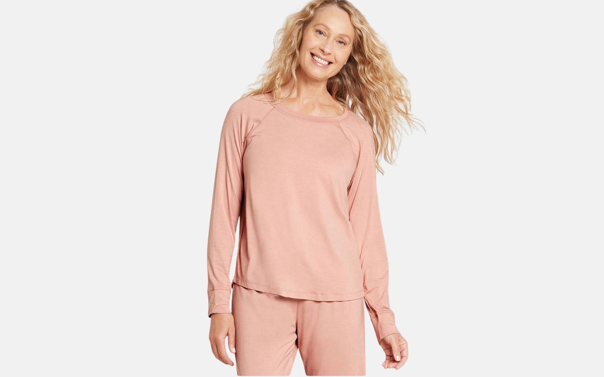 Pyjamaslinnen i bambu för kvinnor