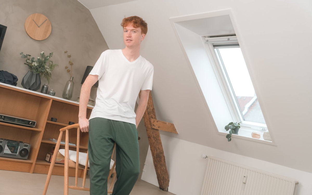 Bambu sweatpants för män
