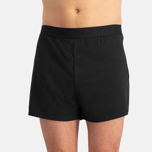 2 pak sort bambus boxershorts