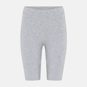 Lys grå melange bambus bike shorts fra JBS of Denmark