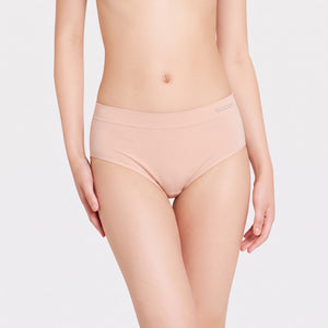Rose nude bambus maxi trusser XS   Boody