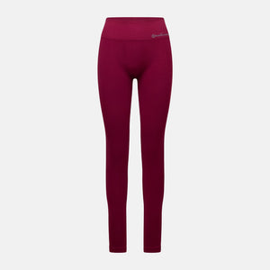 Bordeaux bambus leggings fra Bamboo Basics