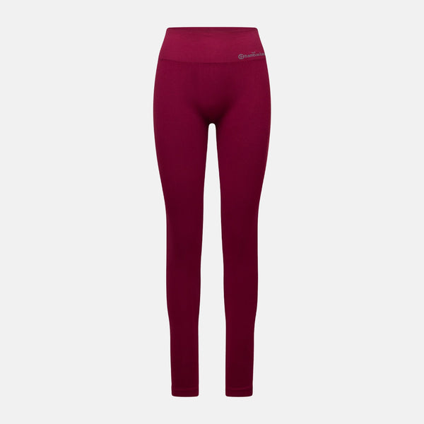 Bordeaux bambus leggings fra Bamboo Basics