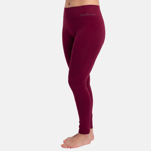 Bordeaux bambus leggings fra Bamboo Basics