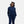 Gaby Blå bambus hoodie fra Bamboo Basics