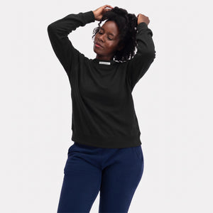 Sort bambus joggingsæt fra Bamboo Basics