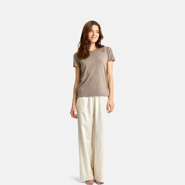 Brun bambus T-shirt